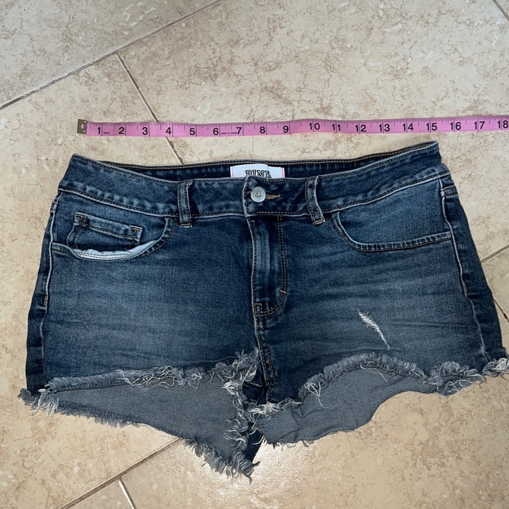 Pink Denim shorts